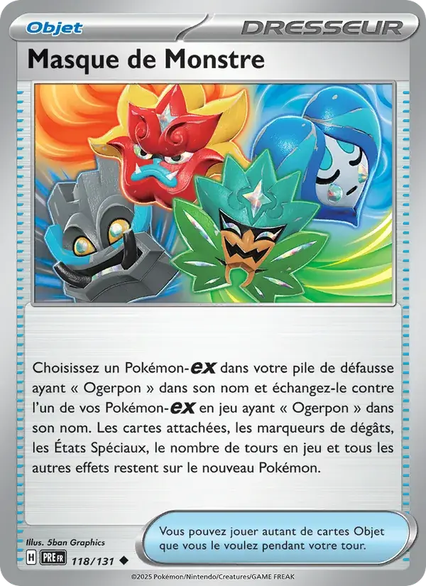Masque de Monstre - 118/180 - Évolutions Prismatiques