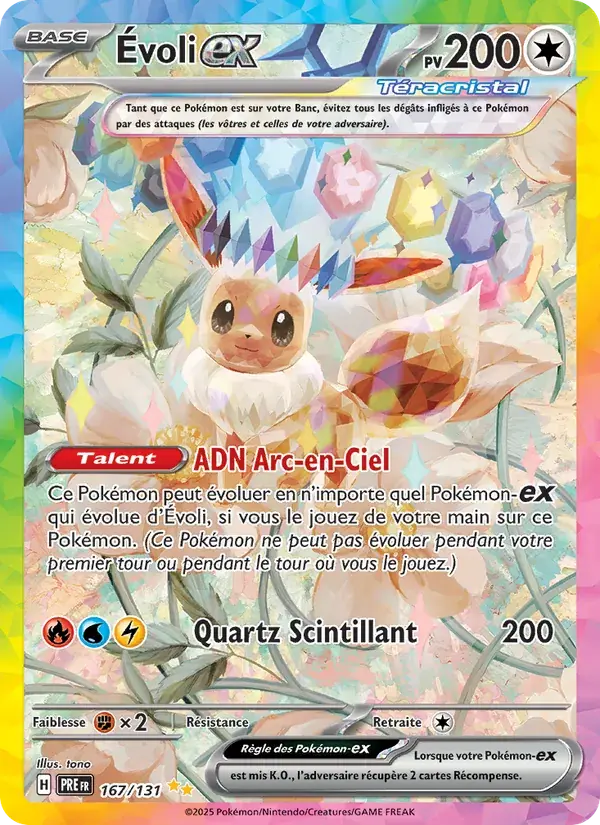 Évoli-ex - 167/180 - Évolutions Prismatiques