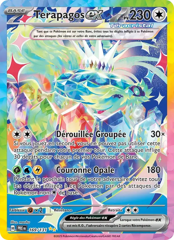 Terapagos-ex - 169/180 - Évolutions Prismatiques