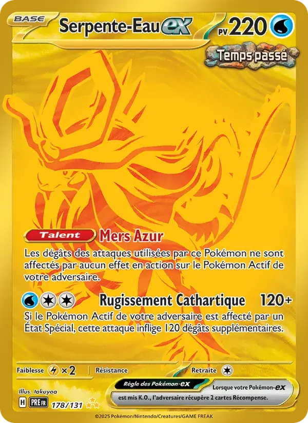 Serpente-Eau-ex - 178/180 - Évolutions Prismatiques