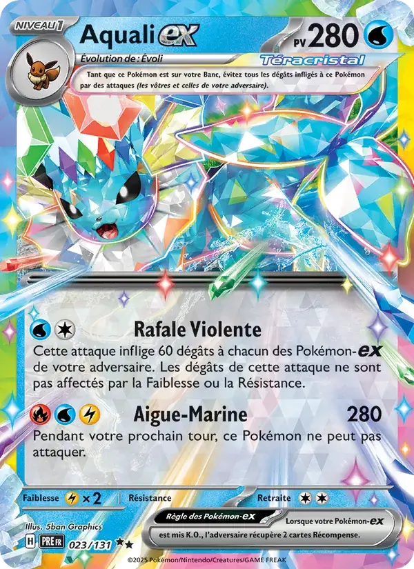 Aquali-ex - 023/180 - Évolutions Prismatiques
