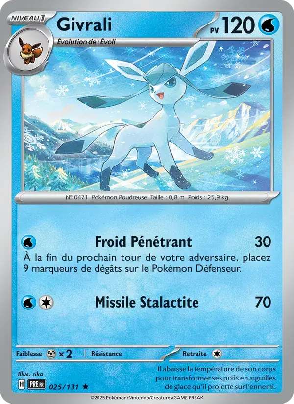 Givrali - 025/180 - Évolutions Prismatiques