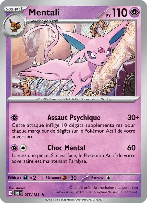 Mentali - 033/180 - Évolutions Prismatiques