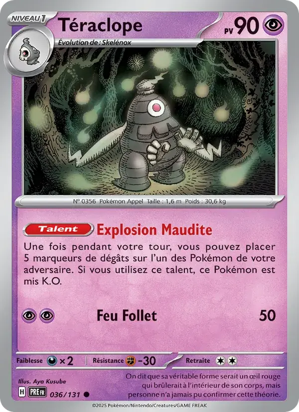 Téraclope - 036/180 - Évolutions Prismatiques