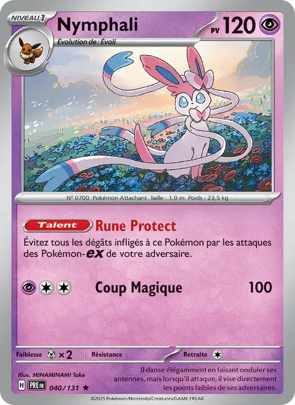 Nymphali - 040/180 - Évolutions Prismatiques