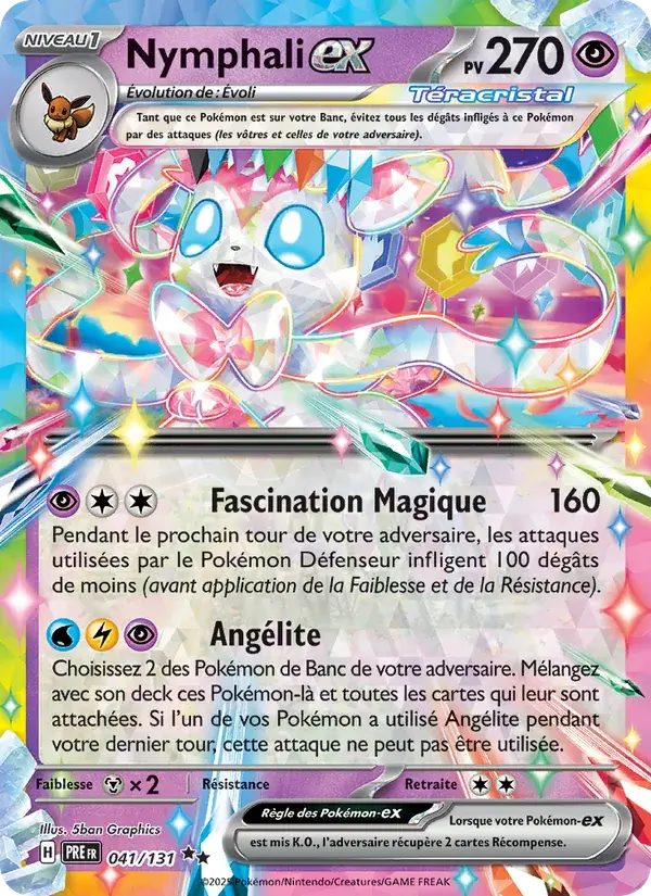 Nymphali-ex - 041/180 - Évolutions Prismatiques