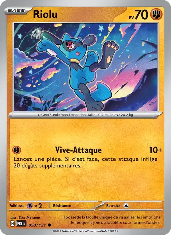 Riolu - 050/180 - Évolutions Prismatiques
