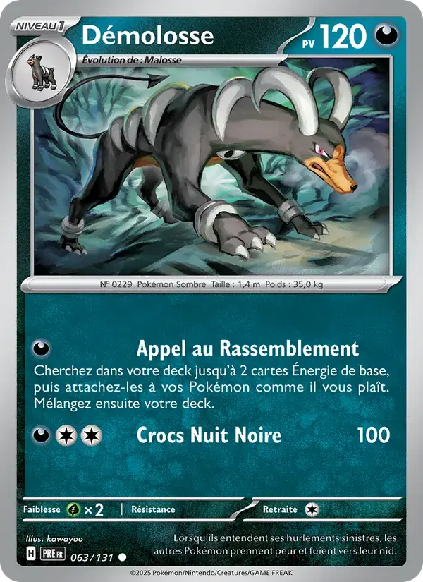 Démolosse - 063/180 - Évolutions Prismatiques