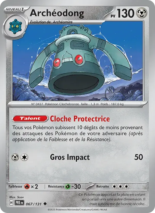 Archéodong - 067/180 - Évolutions Prismatiques