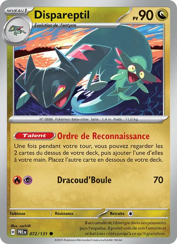 Dispareptil - 072/180 - Évolutions Prismatiques