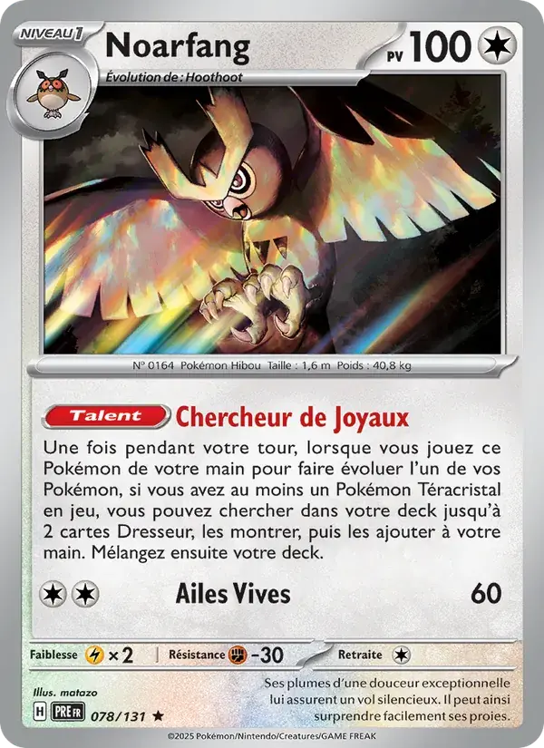 Noarfang - 078/180 - Évolutions Prismatiques