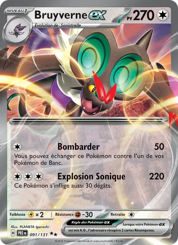 Bruyverne-ex - 091/180 - Évolutions Prismatiques