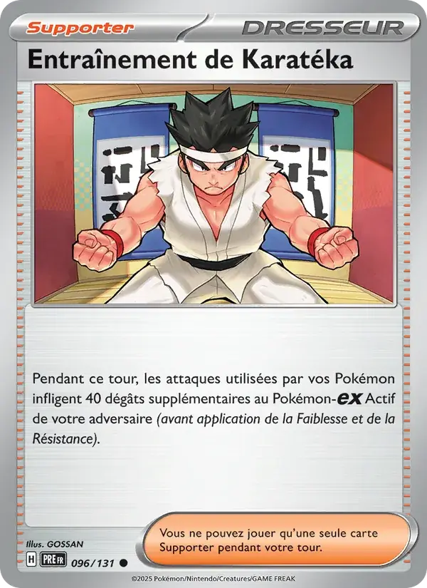 Entraînement de Karatéka - 096/180 - Évolutions Prismatiques