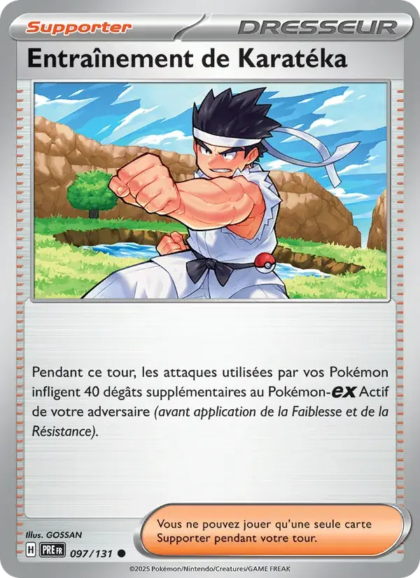 Entraînement de Karatéka - 097/180 - Évolutions Prismatiques