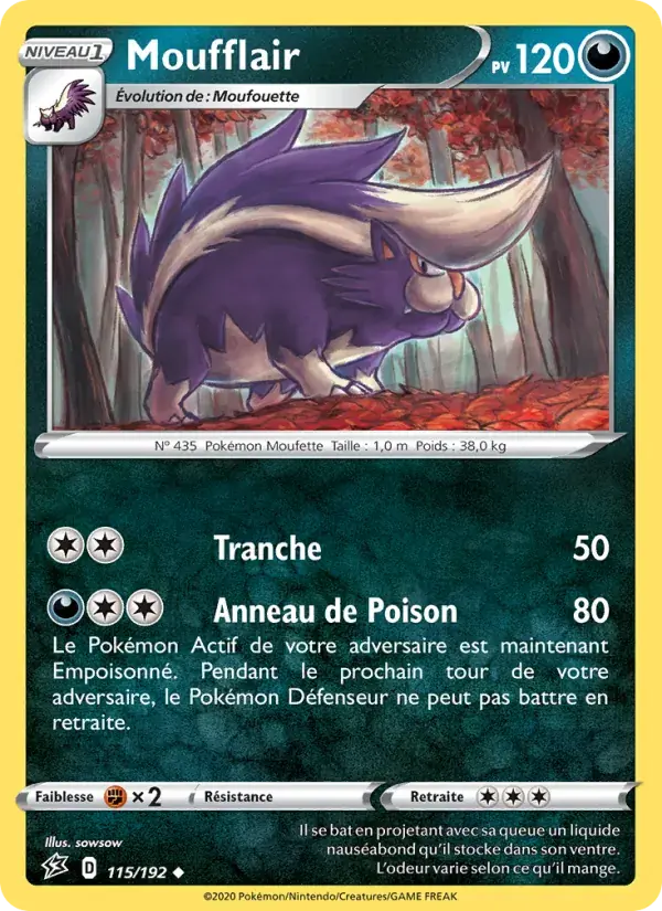Moufflair - 115/209 - Clash des Rebelles