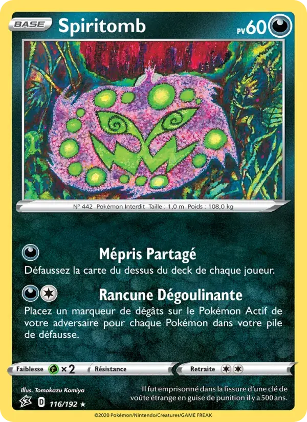 Spiritomb - 116/209 - Clash des Rebelles