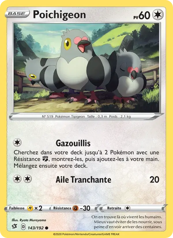 Poichigeon - 143/209 - Clash des Rebelles