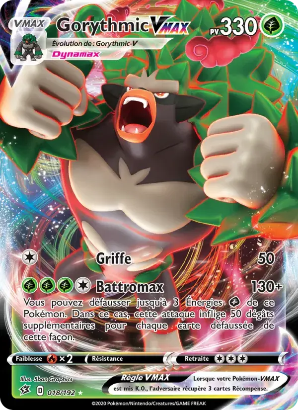 Gorythmic VMAX - 18/209 - Clash des Rebelles