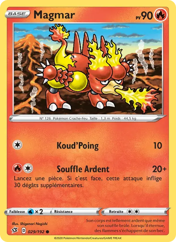 Magmar - 29/209 - Clash des Rebelles