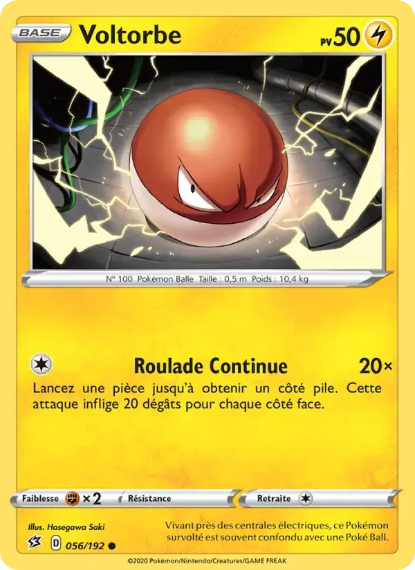 Voltorbe - 56/209 - Clash des Rebelles