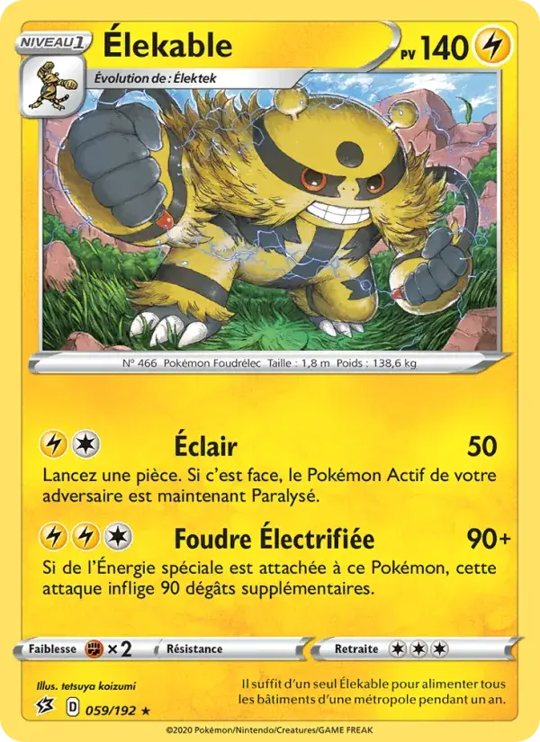 Élekable - 59/209 - Clash des Rebelles