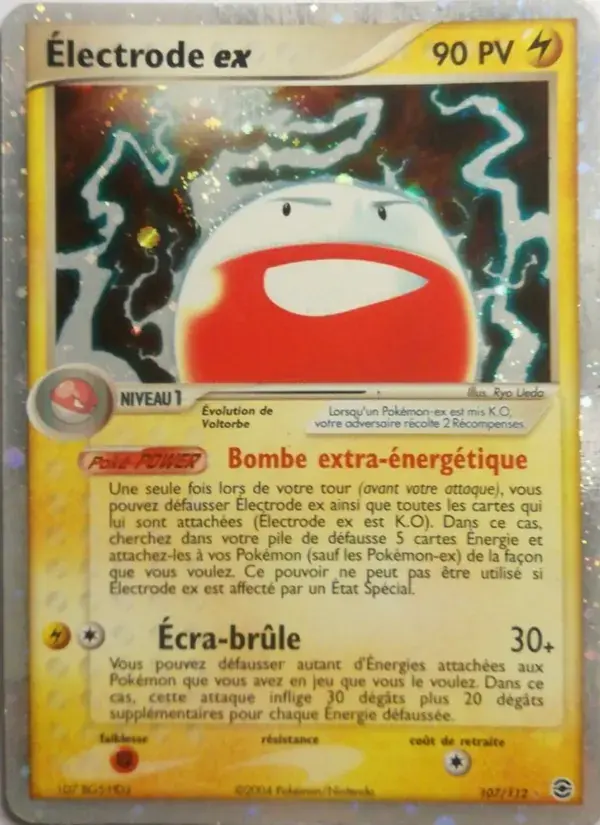Électrode ex - 107/116 - EX Rouge Feu & Vert Feuille