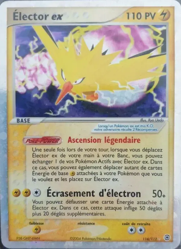 Élector ex - 116/116 - EX Rouge Feu & Vert Feuille