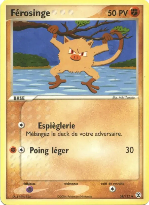 Férosinge - 38/116 - EX Rouge Feu & Vert Feuille