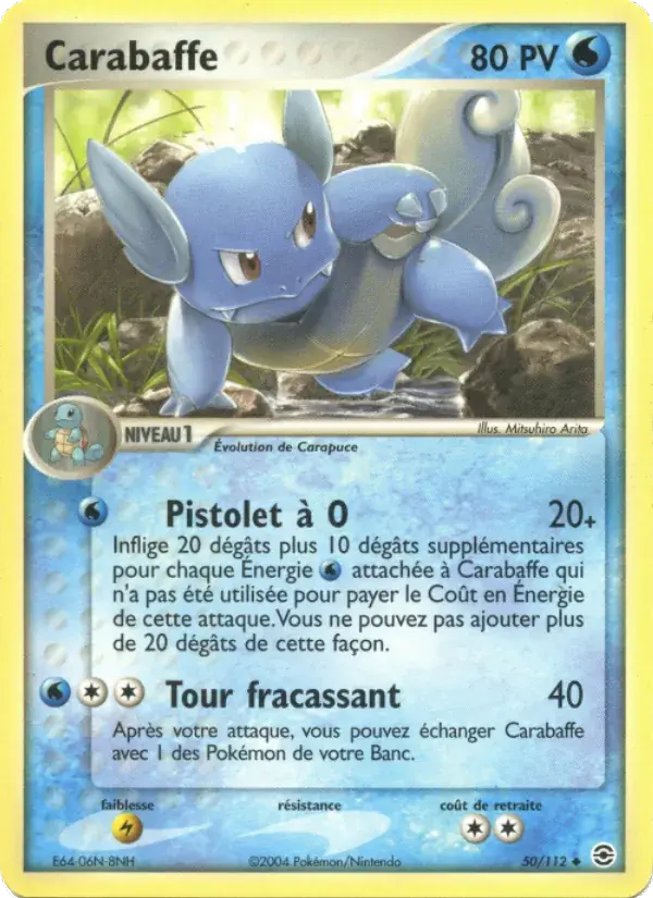 Carabaffe - 50/116 - EX Rouge Feu & Vert Feuille