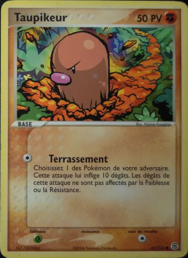 Taupikeur - 61/116 - EX Rouge Feu & Vert Feuille