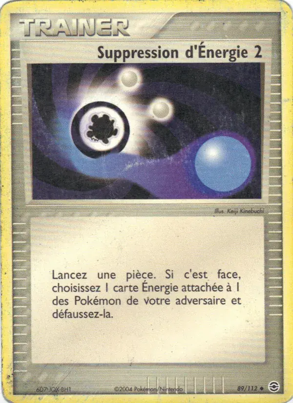 Suppression d'Énergie 2 - 89/116 - EX Rouge Feu & Vert Feuille