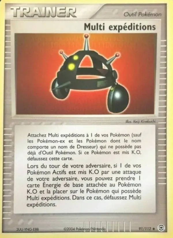 Multi expédition - 91/116 - EX Rouge Feu & Vert Feuille
