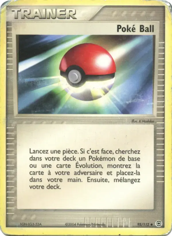 Poké Ball - 95/116 - EX Rouge Feu & Vert Feuille