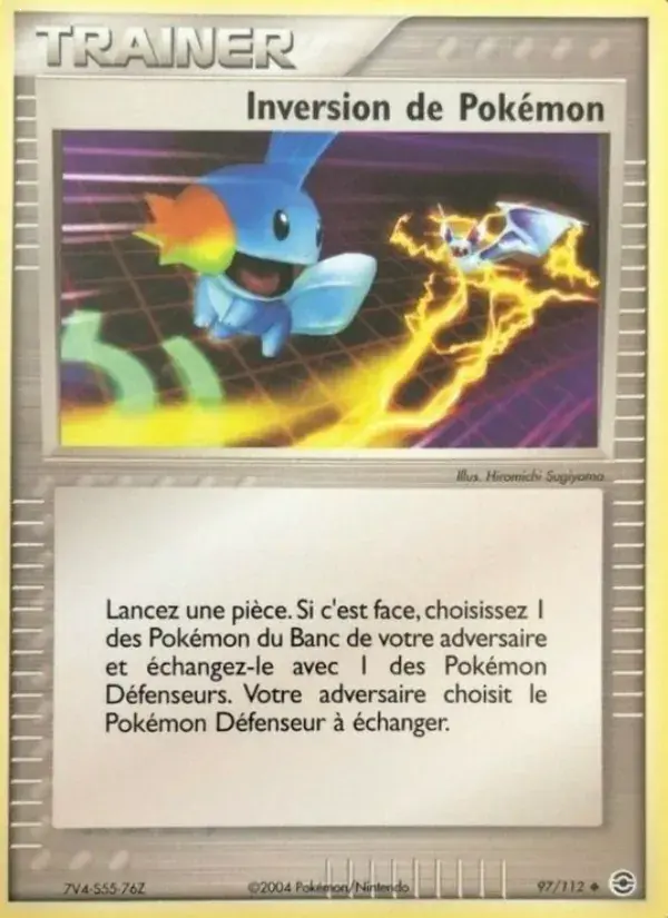 Inversion de Pokémon - 97/116 - EX Rouge Feu & Vert Feuille