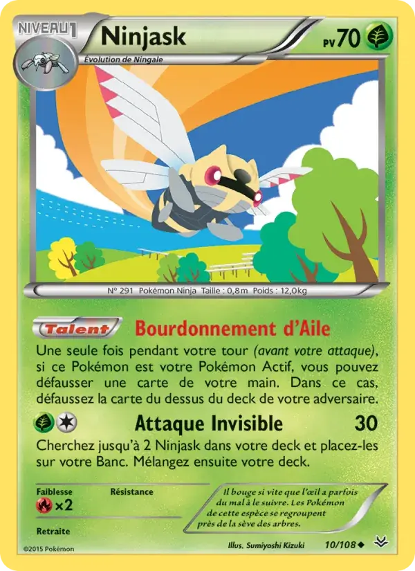 Ninjask - 10/112 - Ciel Rugissant