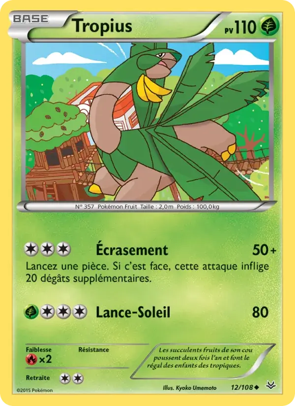 Tropius - 12/112 - Ciel Rugissant