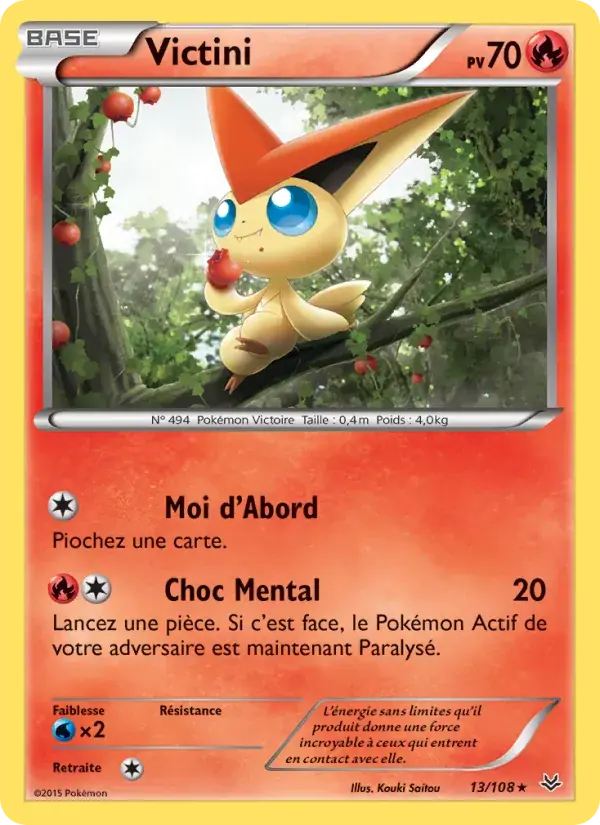 Victini - 13/112 - Ciel Rugissant