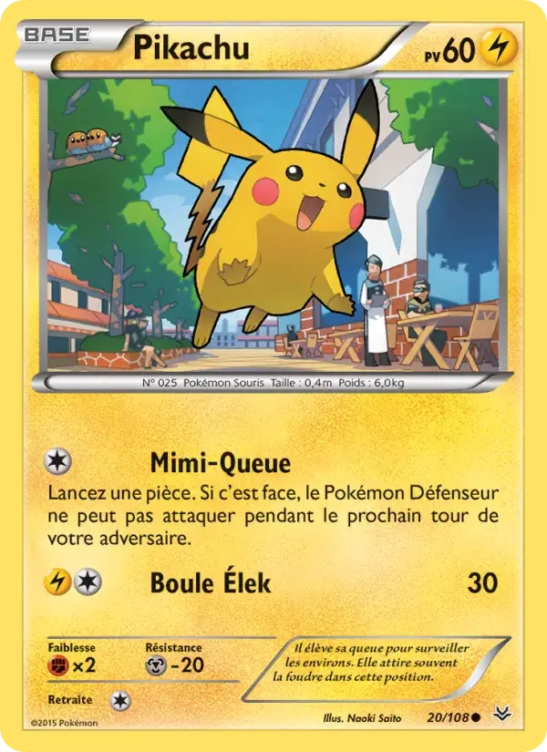 Pikachu - 20/112 - Ciel Rugissant