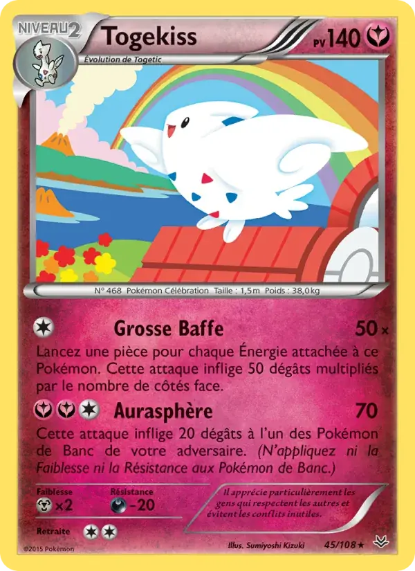 Togekiss - 45/112 - Ciel Rugissant