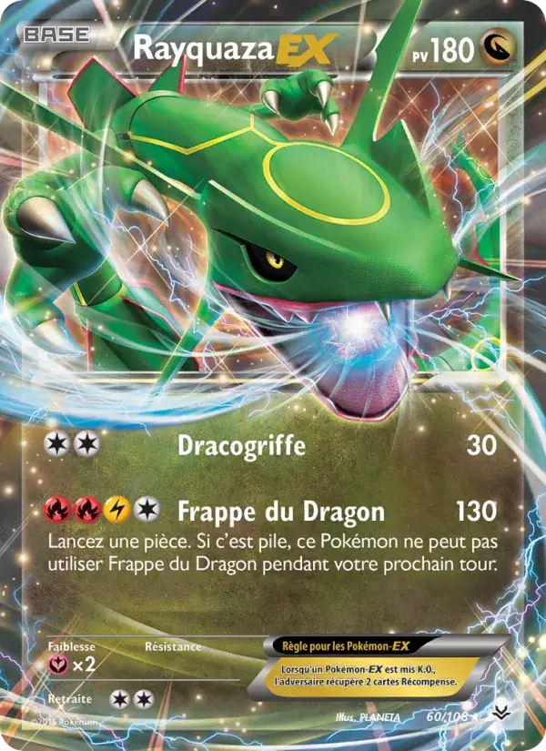 Rayquaza EX - 60/112 - Ciel Rugissant