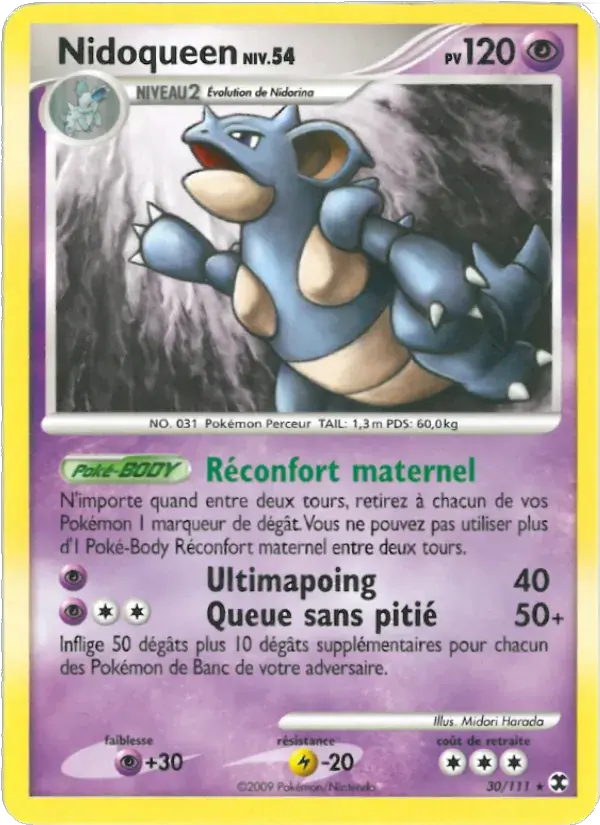 Nidoqueen Niv. 54 - 30/120 - Rivaux Émergeants