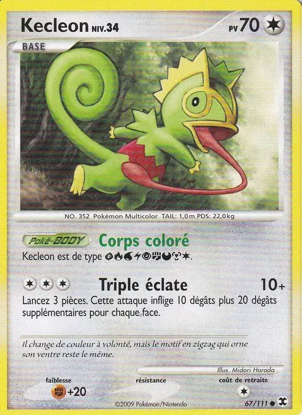 Kecleon Niv. 34 - 67/120 - Rivaux Émergeants