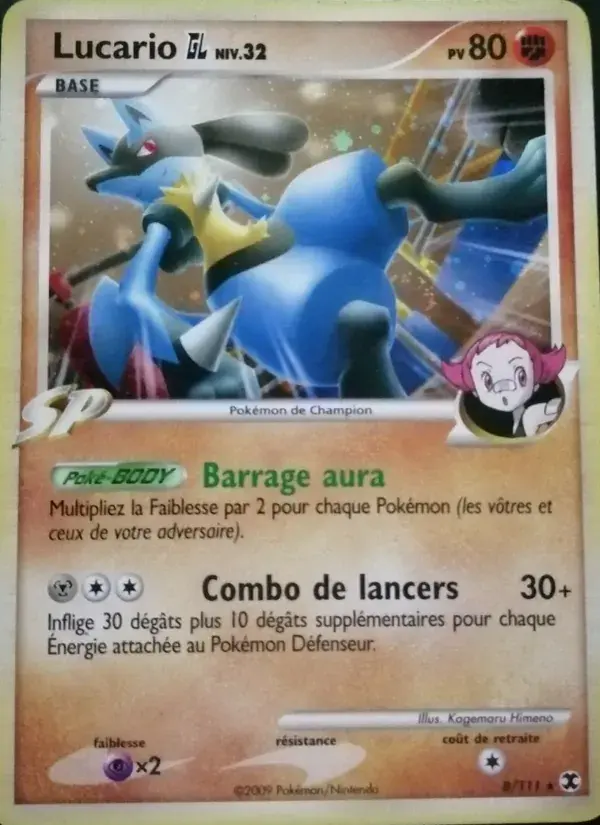 Lucario GL Niv. 32 - 8/120 - Rivaux Émergeants