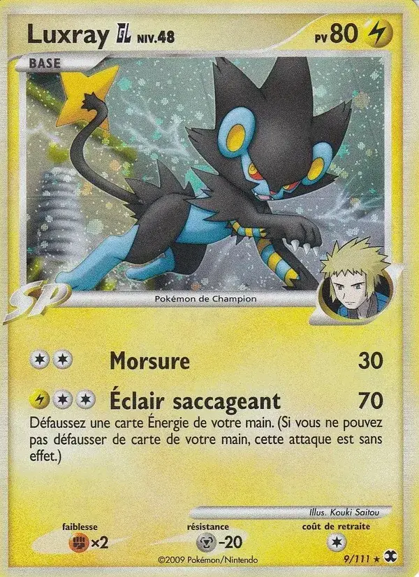 Luxray GL Niv. 48 - 9/120 - Rivaux Émergeants
