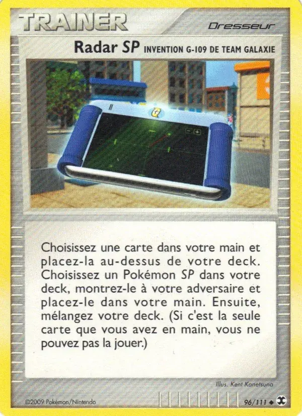 Radar SP Invention G-109 de Team Galaxie - 96/120 - Rivaux Émergeants