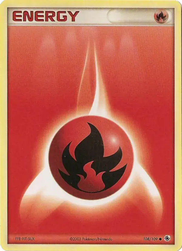 Énergie Feu - 108/109 - EX Rubis & Saphir