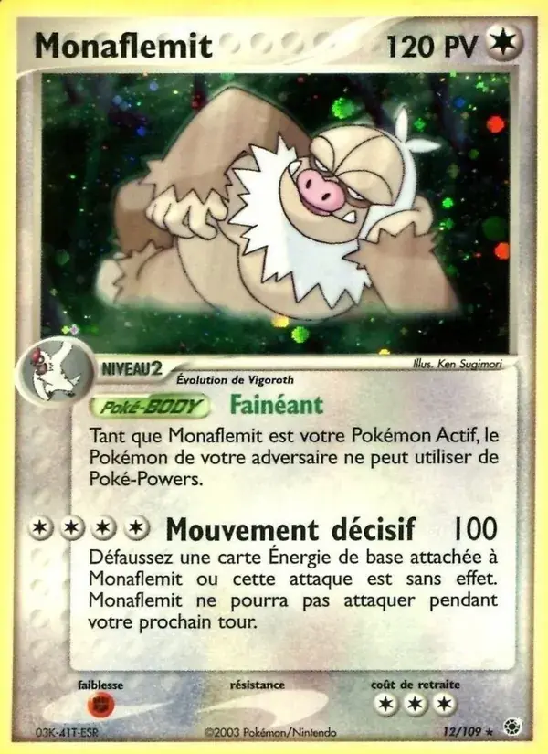 Monaflèmit - 12/109 - EX Rubis & Saphir