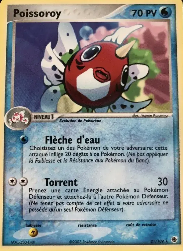 Poissoroy - 21/109 - EX Rubis & Saphir
