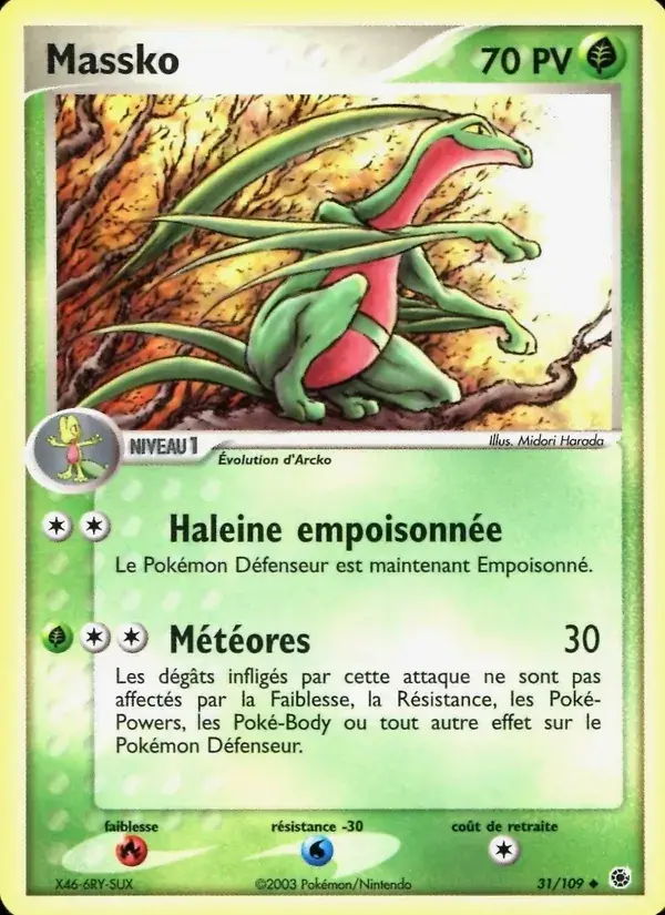 Massko - 31/109 - EX Rubis & Saphir