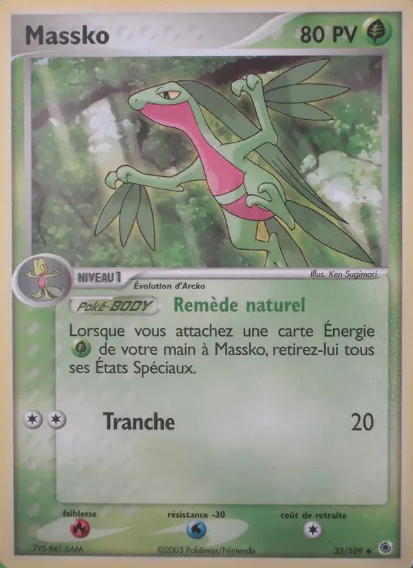 Massko - 32/109 - EX Rubis & Saphir